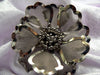 Metal Flower Brooch - Vintage Lane Jewelry