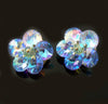 Sky Blue Rivoli Earrings - Vintage Lane Jewelry