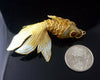 Articulating Enamel Koi Fish Pendant - Vintage Lane Jewelry