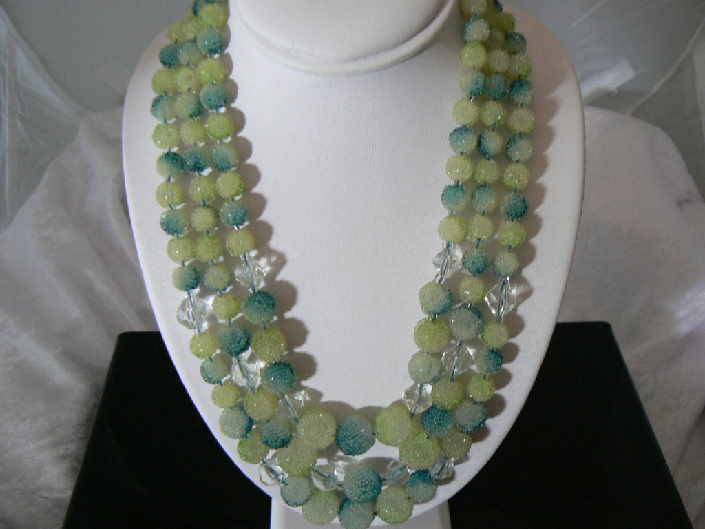 Sugar Bead Necklace - Vintage Lane Jewelry