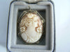 Vintage Carved Shell Cameo Pendant - Vintage Lane Jewelry