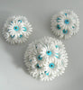 Plastic Daisy Flower Demi Parure - Vintage Lane Jewelry