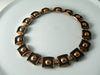 Vintage Renoir Matisse Wide Copper & Black Necklace - Vintage Lane Jewelry