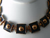 Vintage Renoir Matisse Wide Copper & Black Necklace - Vintage Lane Jewelry