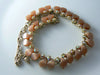 Vintage Necklace Brown Lucite Thermoset - Vintage Lane Jewelry