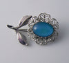 Retro Flower Mood Brooch - Vintage Lane Jewelry