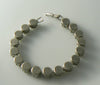 Vintage Art Deco Clear Paste Rhinestone Classic Line Bracelet - Vintage Lane Jewelry