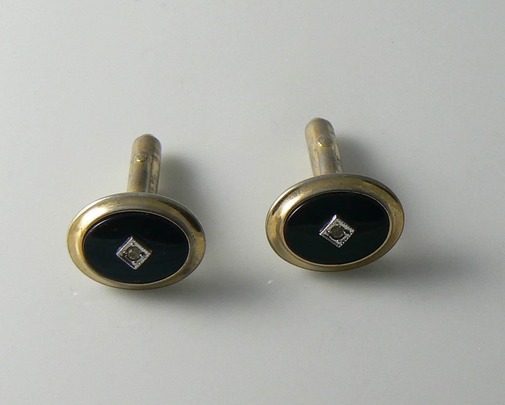 Pair Of Vintage Cufflinks Made By Anson - Vintage Lane Jewelry