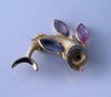 Bsk Fish Brooch - Vintage Lane Jewelry