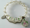 Vintage Miriam Haskell Wedding Cake Necklace And Bracelet Set - Vintage Lane Jewelry