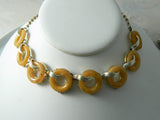 Vintage Charel Bakelite Ring Necklace - Vintage Lane Jewelry