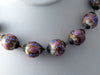 Vintage Venetian Wedding Cake Glass Choker - Vintage Lane Jewelry