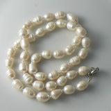Long Baroque Akoya Cultured Pearl Necklace - Vintage Lane Jewelry