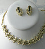 Vintage MOP gold tone Parure - Vintage Lane Jewelry