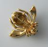 Joan Rivers Joan Of The Jungle Leopard Bee Pin - Vintage Lane Jewelry