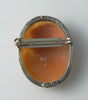 Vintage Sterling Silver Cameo Shell Brooch/pendant 925 - Vintage Lane Jewelry