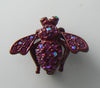 Joan Rivers Hot Pink Rhinestone Bee - Vintage Lane Jewelry