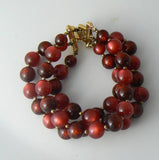 Vintage Red Crown Trifari Parure - Vintage Lane Jewelry
