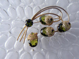 D & E For Sarah Coventry, A Touch Of Elegance Brooch And Pendant - Vintage Lane Jewelry