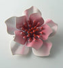 Vintage Pink Enamel Flower Brooch - Vintage Lane Jewelry