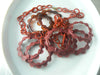 Huge Vintage Celluloid Early Plastic Flowers Garland Necklace - Vintage Lane Jewelry