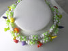 Vintage Celluloid Fruit Salad Necklace - Vintage Lane Jewelry