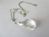 Lovely Art Deco 1920's Sterling Silver Quartz Rock Crystal Necklace - Vintage Lane Jewelry