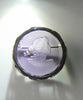 Extasia German Intaglio Amethyst Glass Cameo Brooch - Vintage Lane Jewelry