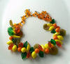 Vintage Glass Fruit Salad Necklace - Vintage Lane Jewelry