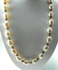 Signed Miriam Haskell Baroque Glass Pearl Necklace - Vintage Lane Jewelry