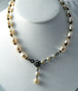 Signed Miriam Haskell Baroque Glass Pearl Necklace - Vintage Lane Jewelry