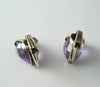 Sterling Amethyst Jewelry Set Parure - Vintage Lane Jewelry
