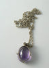 Sterling Amethyst Jewelry Set Parure - Vintage Lane Jewelry