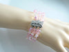 Laguna Pink Borealis Glass Parure - Vintage Lane Jewelry