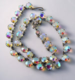 Vintage Crystal Borealis Necklace/choker - Vintage Lane Jewelry