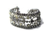 Stunning Vintage Clear Rhinestone Bracelet - Vintage Lane Jewelry