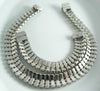 Chunky Kramer Rhinestone Necklace and bracelet set - Vintage Lane Jewelry