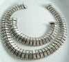 Chunky Kramer Rhinestone Necklace and bracelet set - Vintage Lane Jewelry