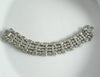 Weiss Wide Crystal Rhinestone Bracelet - Vintage Lane Jewelry