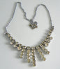 Czech Rhinestone Drop Necklace - Vintage Lane Jewelry