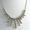 Czech Rhinestone Drop Necklace - Vintage Lane Jewelry