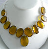 Honey Citrine Silver Necklace - Vintage Lane Jewelry