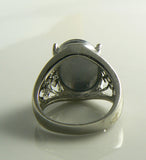 Beautiful Vintage Oval Swirl Mood Ring - Vintage Lane Jewelry