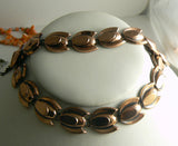 Matisse Renoir Copper Tulip necklace and bracelet set - Vintage Lane Jewelry