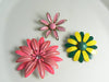 Vintage Enamel Flower Lot Pins, Daisies - Vintage Lane Jewelry