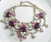 Husar D Czech Glass Statement Necklace - Vintage Lane Jewelry