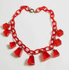 Vintage Art Deco Cherry Juice Bakelite Celluloid - Vintage Lane Jewelry