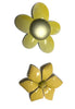 Vintage Enamel Flower Lot Earth Tones - Vintage Lane Jewelry