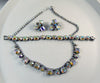 Weiss Signed Brilliant Borealis Rhinestone Parure - Vintage Lane Jewelry