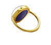 Gold Plated 18mm Round Mood Ring - Vintage Lane Jewelry